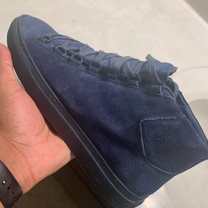 Blue Suede Balenciagas
